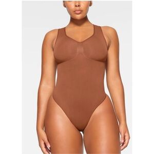 🌷SKIMS bronze brown Shapewear Bodysuit